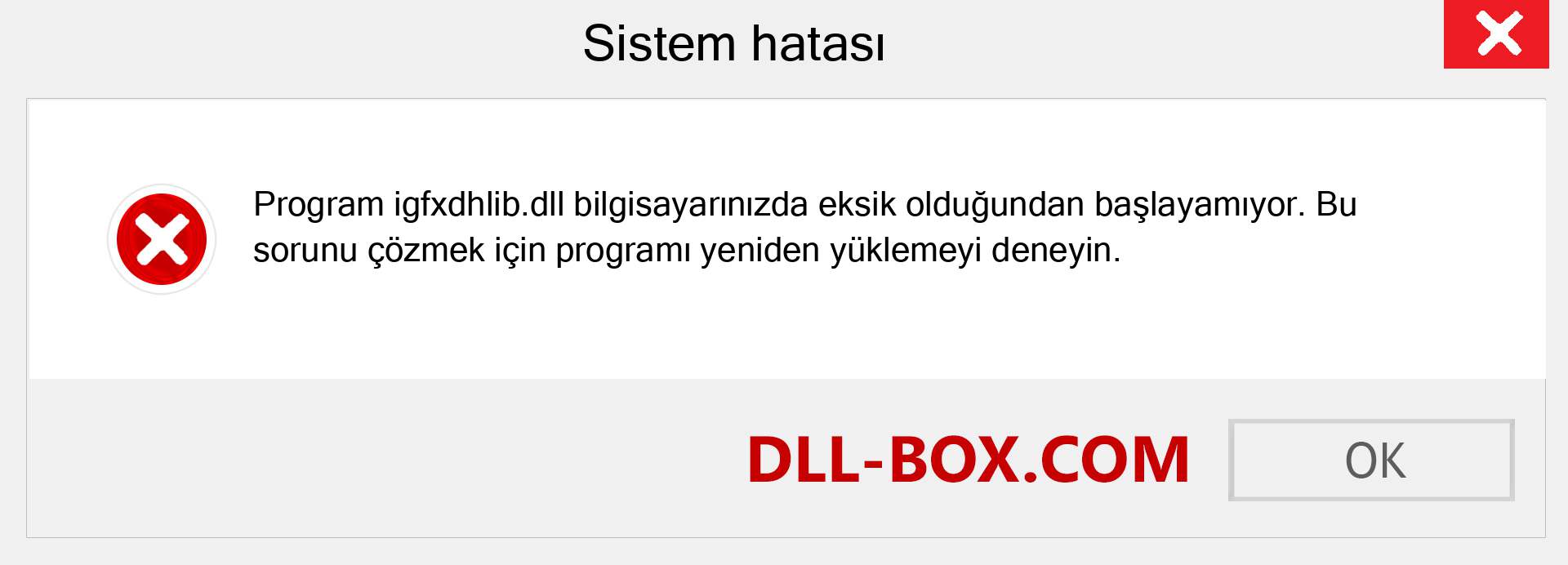 igfxdhlib.dll dosyası eksik mi? Windows 7, 8, 10 için İndirin - Windows'ta igfxdhlib dll Eksik Hatasını Düzeltin, fotoğraflar, resimler